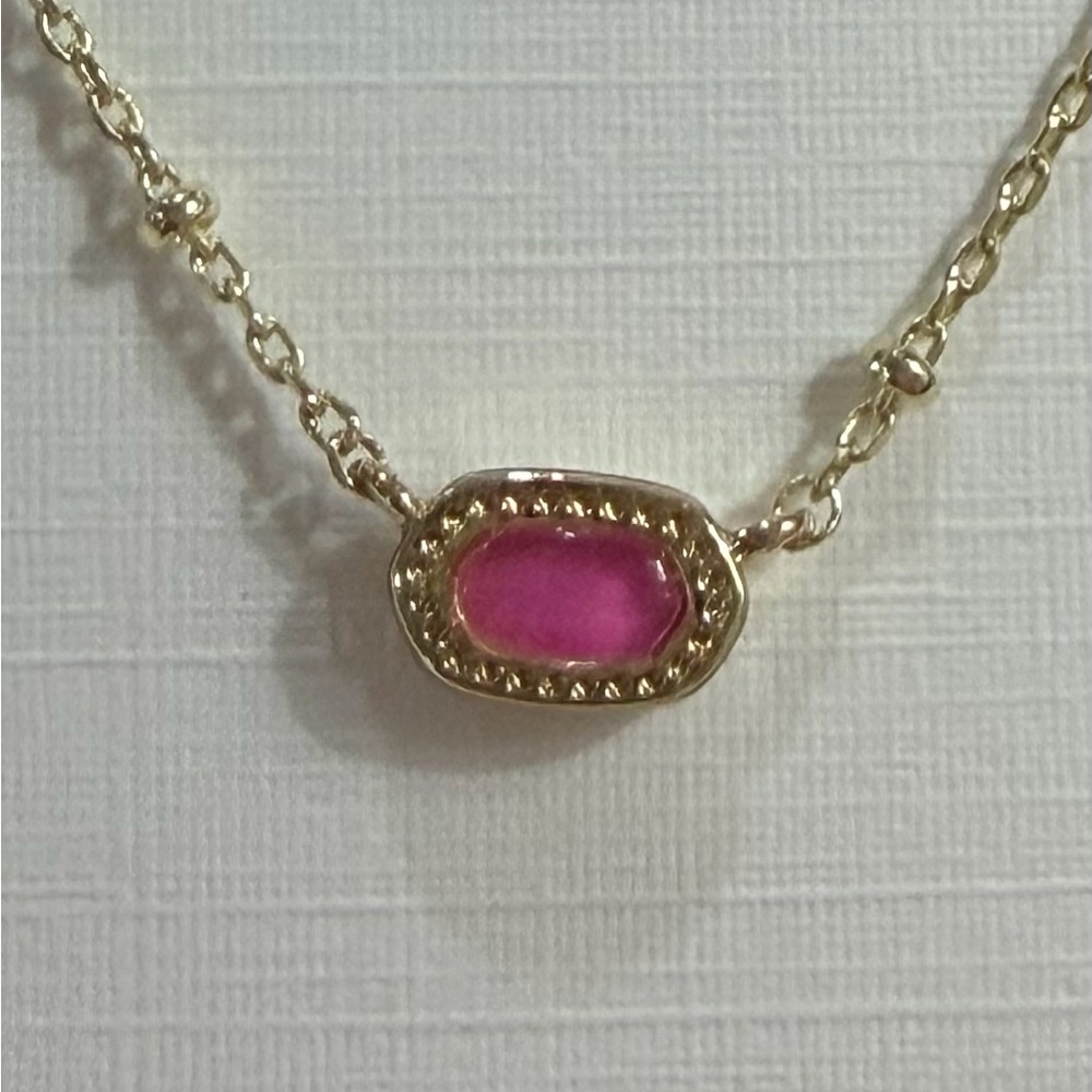 Kendra Scott Mini Elisa Satellite Short Pendant Necklace - NEW! - Picture 4 of 6